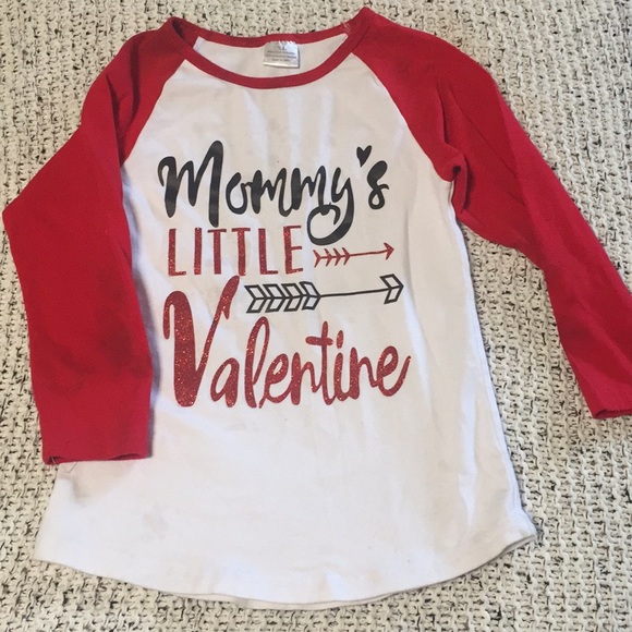 little girl valentine shirts